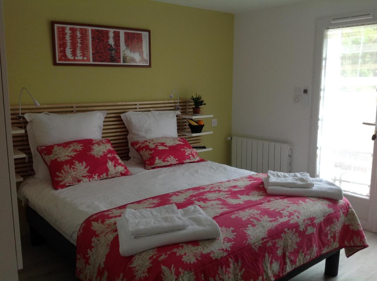 Chambre Double Avec Salle De Bain Privative อองดาเย ภายนอก รูปภาพ